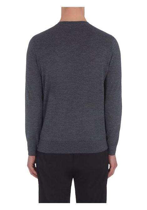 Maglia casual in lana monocromatica con logo EMPORIO ARMANI | Maglie | 6L1MXH 1MIVZ0631